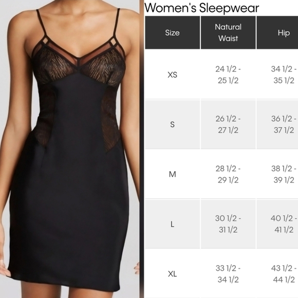 Calvin Klein Black Floral Lace Slip Dress - Picture 14 of 15